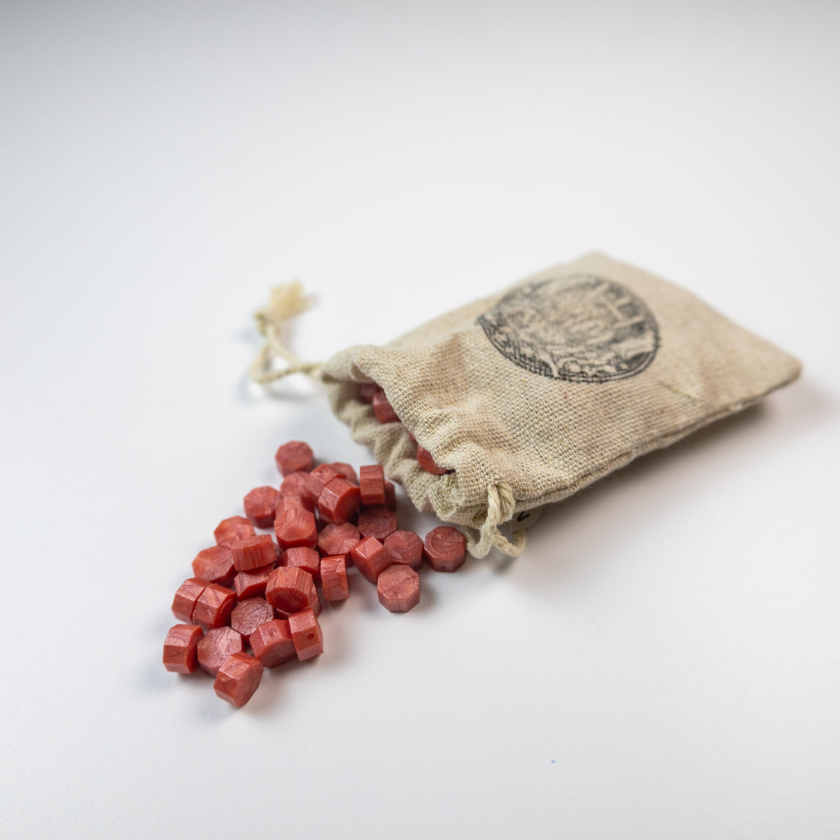 Miami Coral Wax Seal Beads