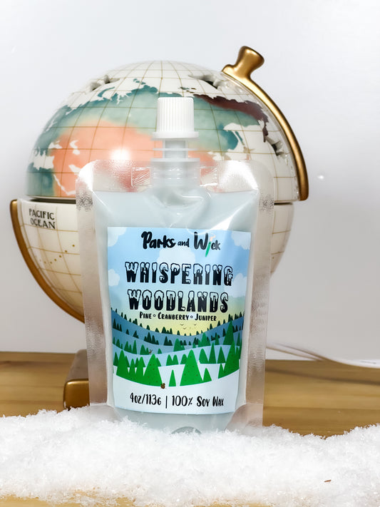 Whispering Woods Winter Squeezable Wax Melt