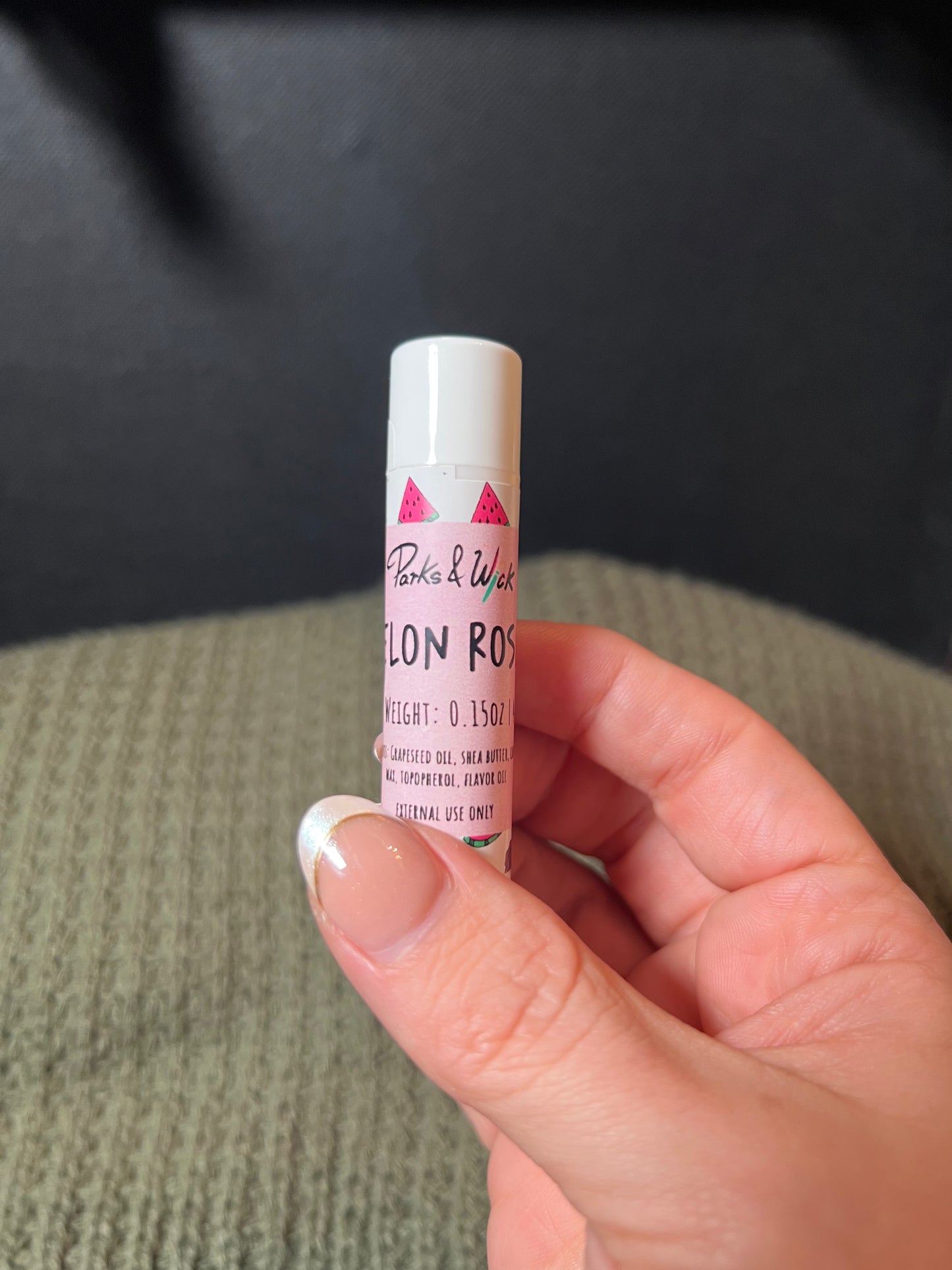 Melon Rose Squeeze Lip Balm