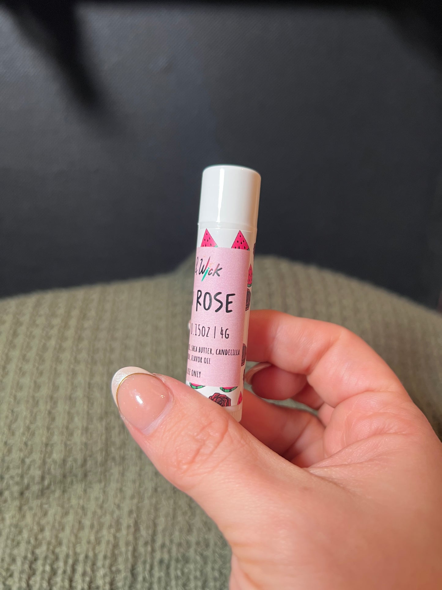 Melon Rose Squeeze Lip Balm