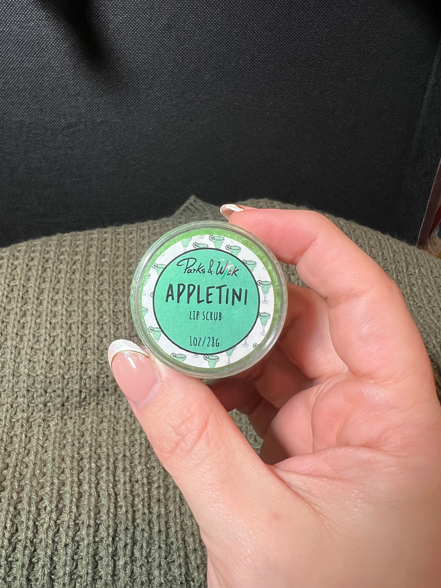 Appletini Lip Scrub