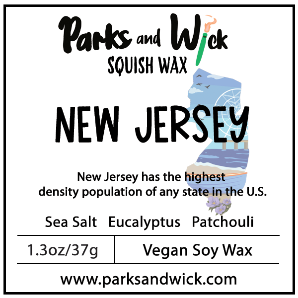 New Jersey State Squish Wax Melt