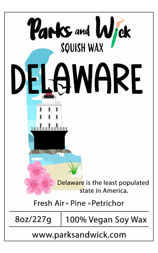 Delaware State Squish Squeezable Wax Melt-8oz