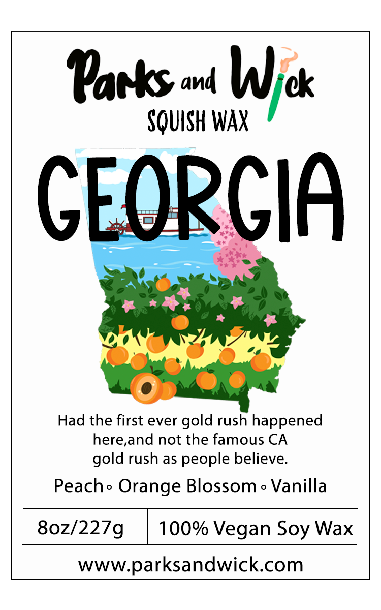 Georgia State Squish Squeezable Wax Melt-8oz