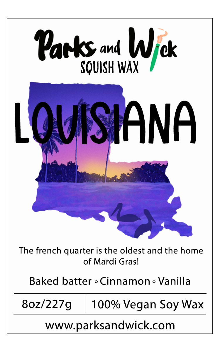 Louisiana State Squish Squeezable Wax Melt-8oz