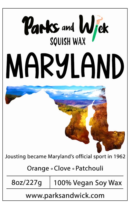 Maryland State Squish Squeezable Wax Melt-8oz