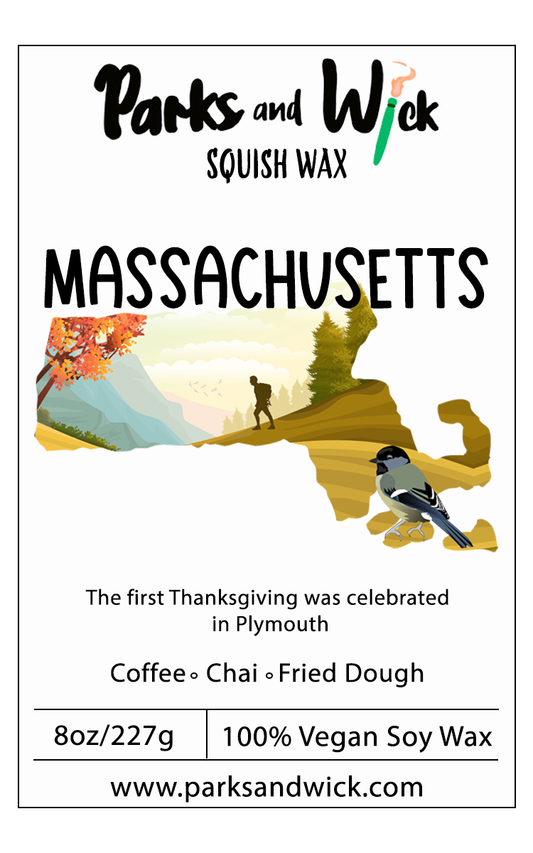 Massachusetts State Squish Squeezable Wax Melt-8oz