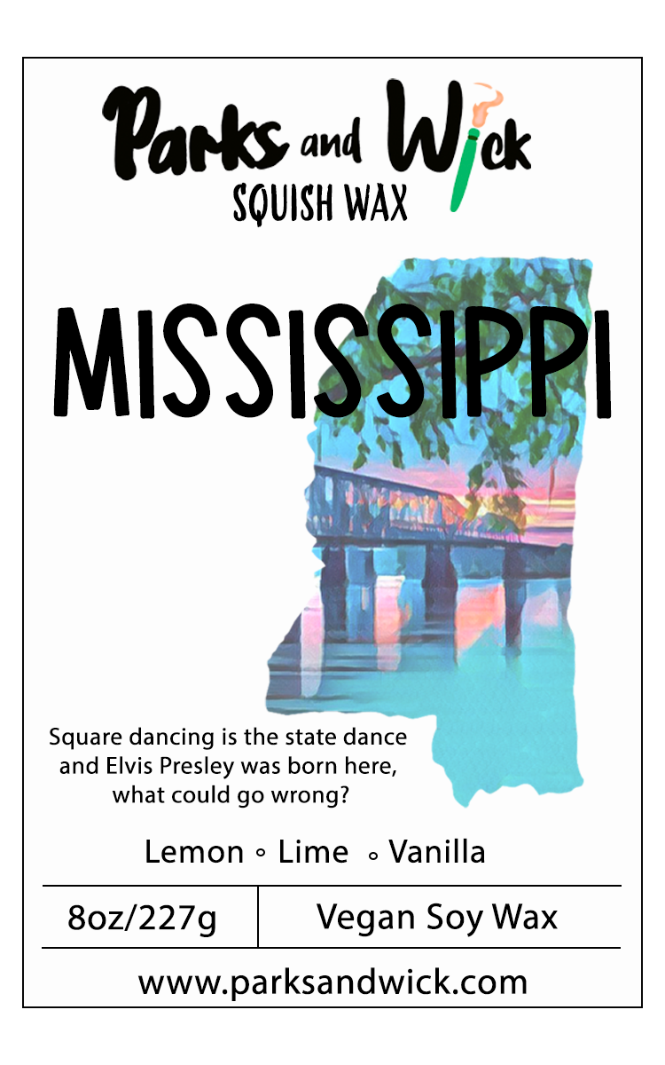 Mississippi State Squish Squeezable Wax Melt-8oz