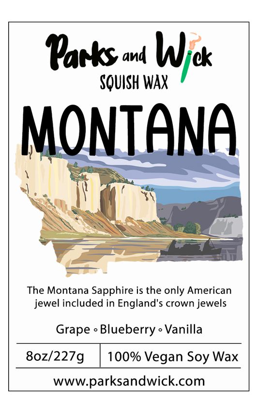 Montana State Squish Squeezable Wax Melt-8oz