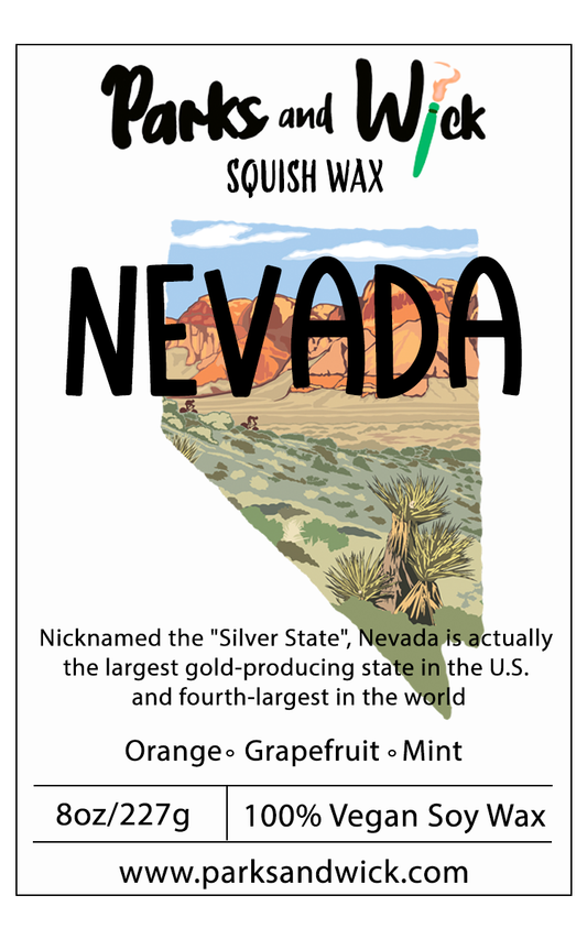 Nevada State Squish Squeezable Wax Melt-8oz