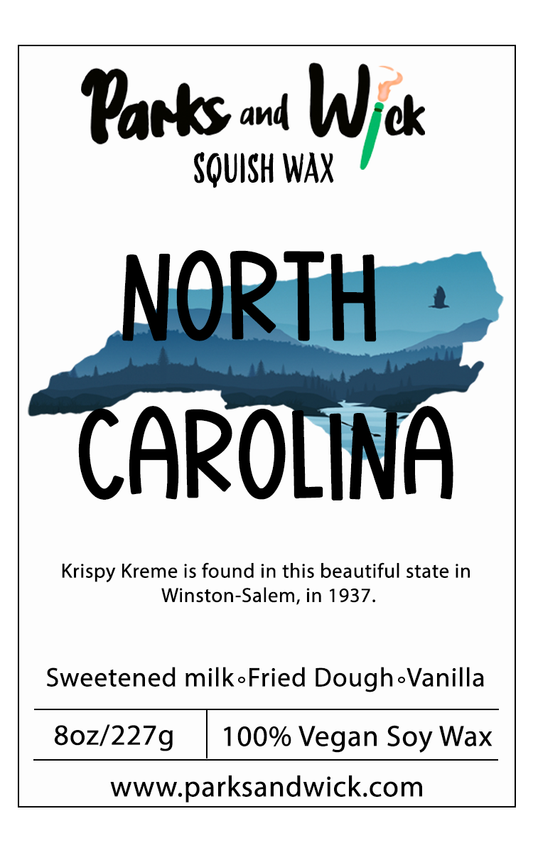 North Carolina State Squish Squeezable Wax Melt-8oz