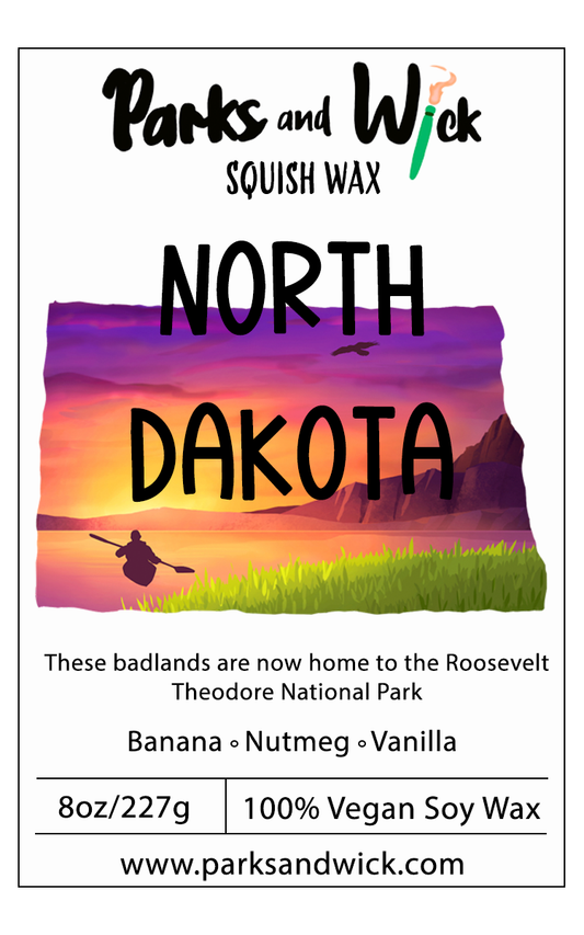 North Dakota State Squish Squeezable Wax Melt-8oz