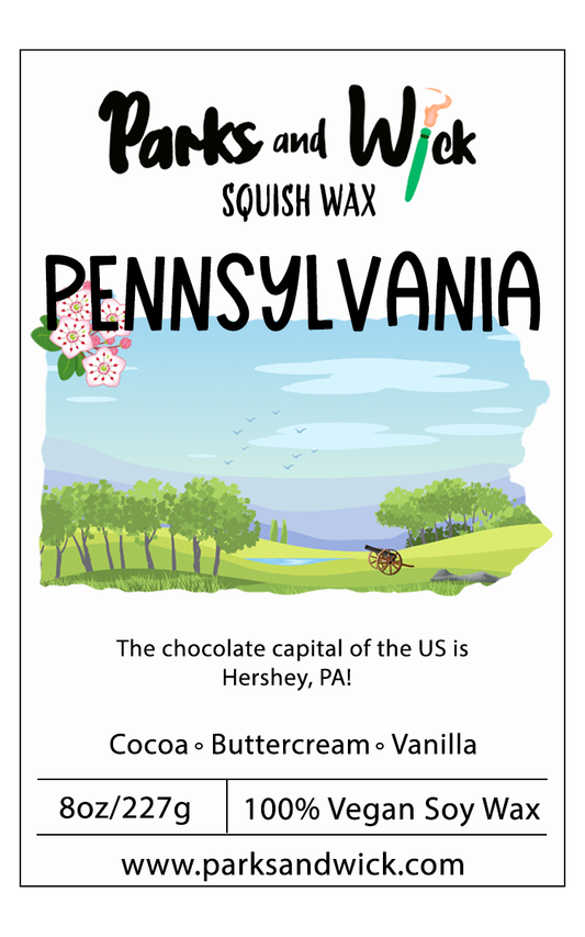 Pennsylvania State Squish Squeezable Wax Melt-8oz