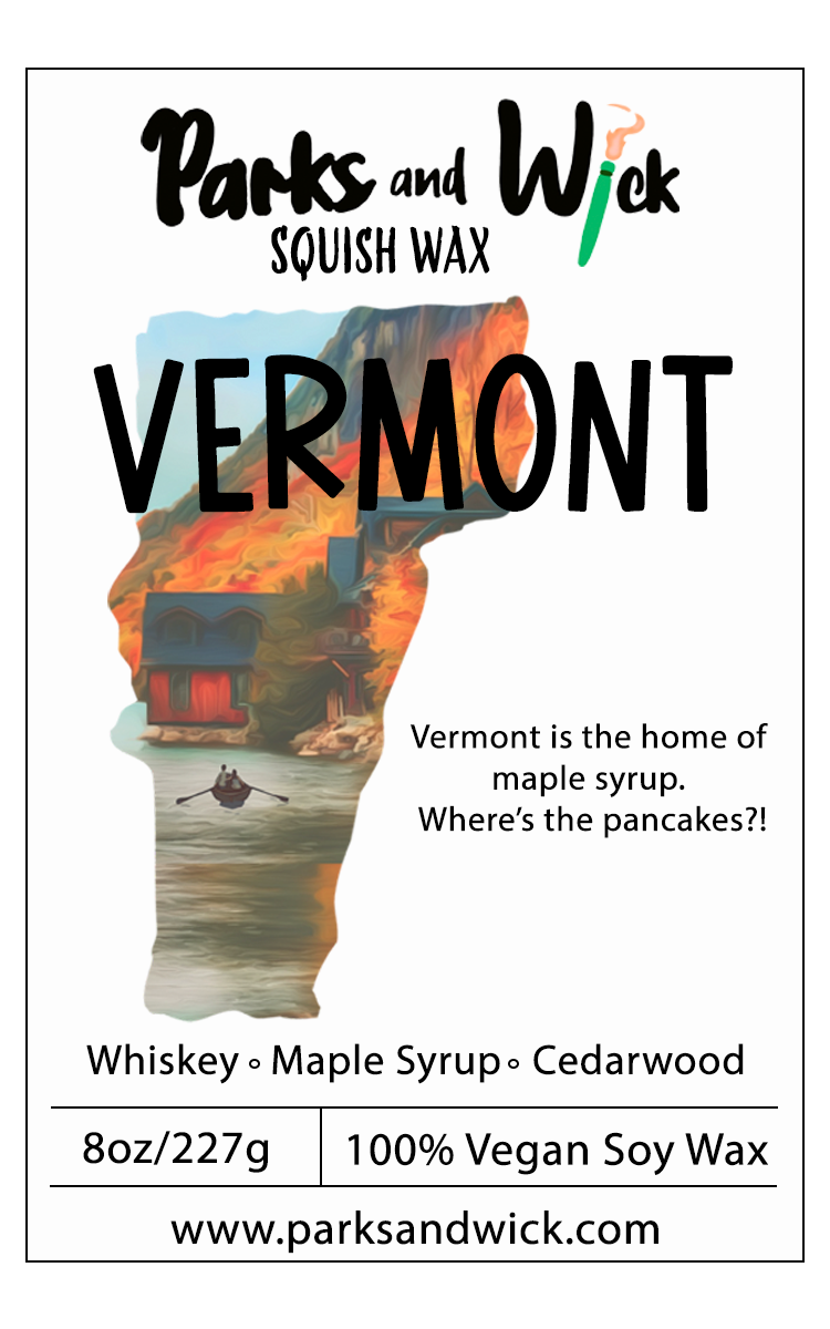 Vermont State Squish Squeezable Wax Melt-8oz