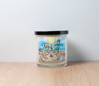 Beach Scented Candle | Palm Beach Candle | Parks and Wick