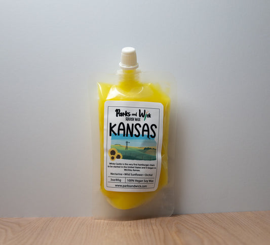 Kansas State Squish Wax | Kansas Wax Melts | Parks and Wick