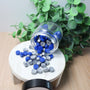 Mixed Wax Seal Beads | Blue and Silver Wax Beads | Parks and Wick