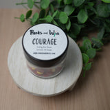 Courage Red and Yellow Wax Seal Beads | Parks and Wick